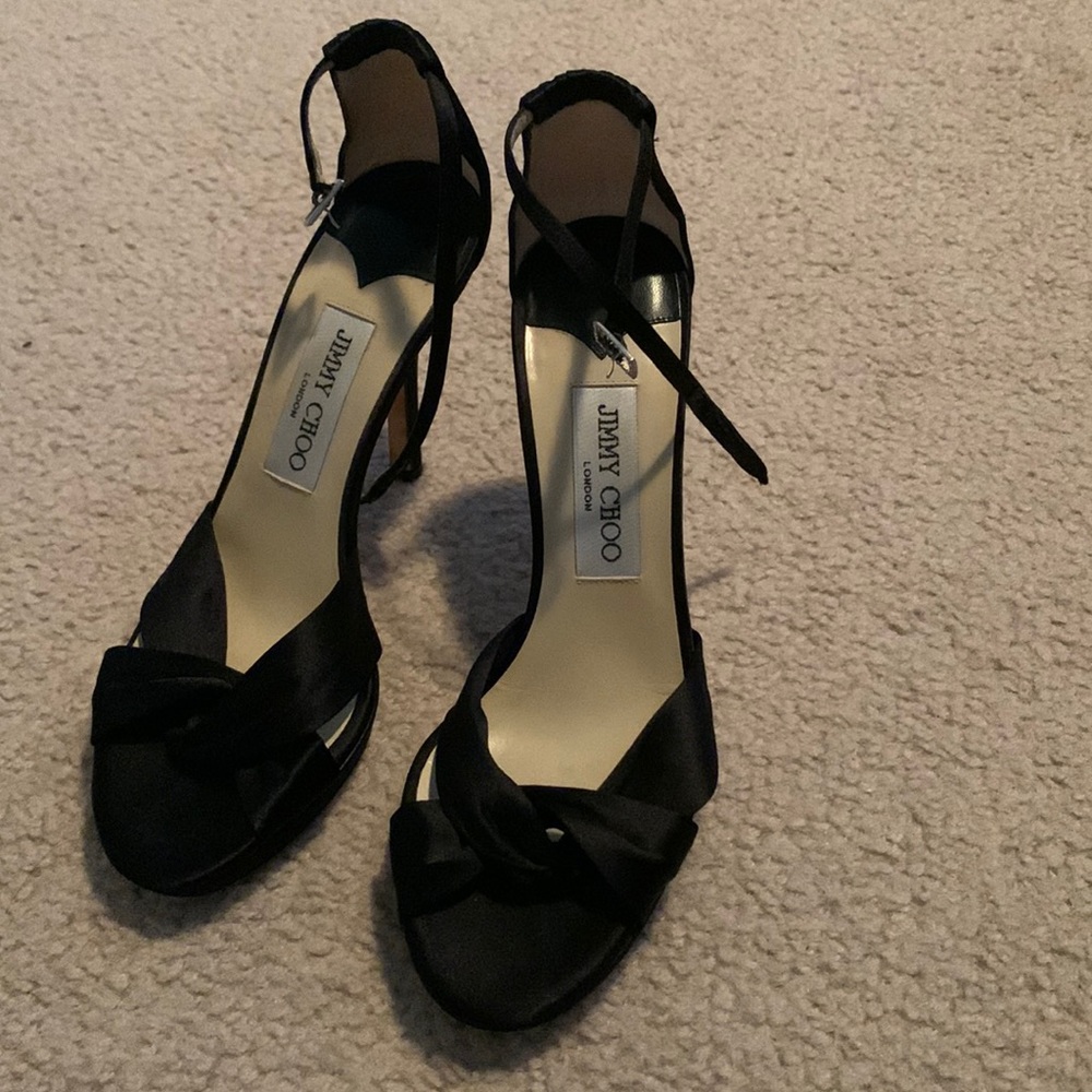 Jimmy Choo Satin Sandals